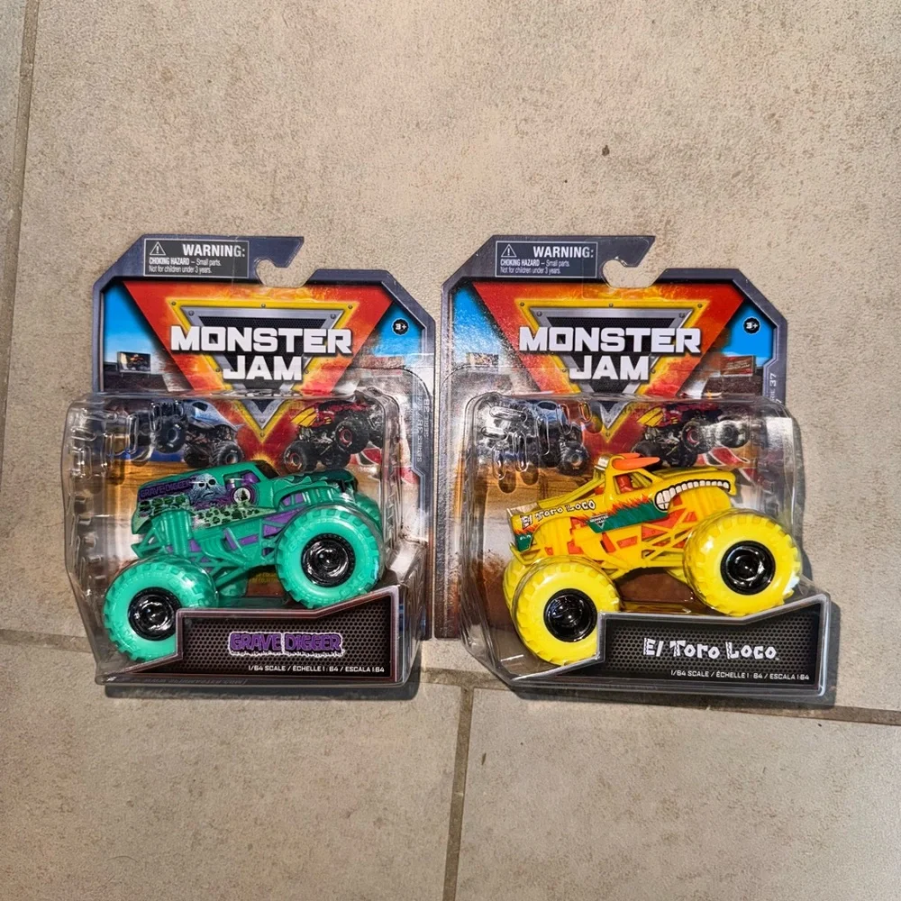 Grave Digger and El Toro Loco Toy Trucks over charged